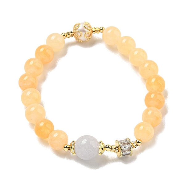 PandaHall Round Natural Gemstone Beaded Stretch Bracelets, Natural Pearl Bracelets for Women, Real 14K Gold Filled, Inner Diameter: 2-1/2...
PandaHall Round Natural Gemstone Beaded Stretch Bracelets, Natural Pearl Bracelets for Women, Real 14K Gold Filled, Inner Diameter: 2-1/2...
