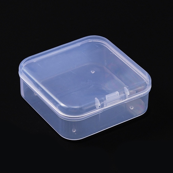 PandaHall Transparent PP Bead Storage Containers, Square, Ghost White, 5.5x5.5x2cm, Inner Diameter: 5.1x5.1x1.6cm Plastic Square
PandaHall Transparent PP Bead Storage Containers, Square, Ghost White, 5.5x5.5x2cm, Inner Diameter: 5.1x5.1x1.6cm Plastic Square