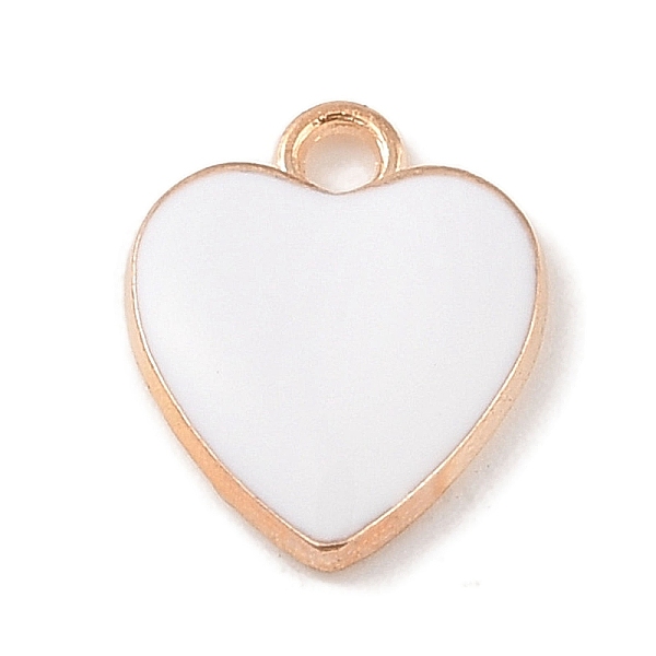 PandaHall Alloy Enamel Pendants, Light Gold, Heart Charm, White, 17.5x14x2.5mm, Hole: 2.5mm Alloy+Enamel Heart White
PandaHall Alloy Enamel Pendants, Light Gold, Heart Charm, White, 17.5x14x2.5mm, Hole: 2.5mm Alloy+Enamel Heart White
