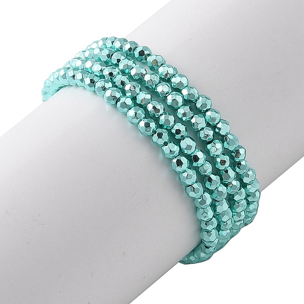 PandaHall Electroplate Beads Strands, Faceted, Round, Green Plated, 2x2mm, Hole: 0.5mm, about 186~209pcs/strand, 13.78~16.14''(35~41cm)...
PandaHall Electroplate Beads Strands, Faceted, Round, Green Plated, 2x2mm, Hole: 0.5mm, about 186~209pcs/strand, 13.78~16.14''(35~41cm)...