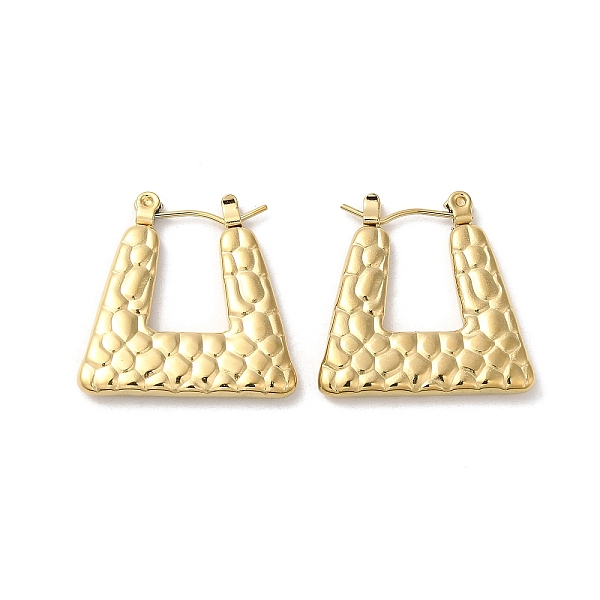 PandaHall Rack Plating 304 Stainless Steel Hoop Earrings for Women, Trapezoid, Real 18K Gold Plated, 22x22.5x3mm 304 Stainless Steel...
PandaHall Rack Plating 304 Stainless Steel Hoop Earrings for Women, Trapezoid, Real 18K Gold Plated, 22x22.5x3mm 304 Stainless Steel...