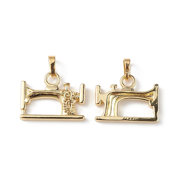 PandaHall Eco-Friendly Rack Plating Brass Pendants, Lead Free & Cadmium Free, Long-Lasting Plated, Sewing Machine Charm, Real 18K Gold...
PandaHall Eco-Friendly Rack Plating Brass Pendants, Lead Free & Cadmium Free, Long-Lasting Plated, Sewing Machine Charm, Real 18K Gold...