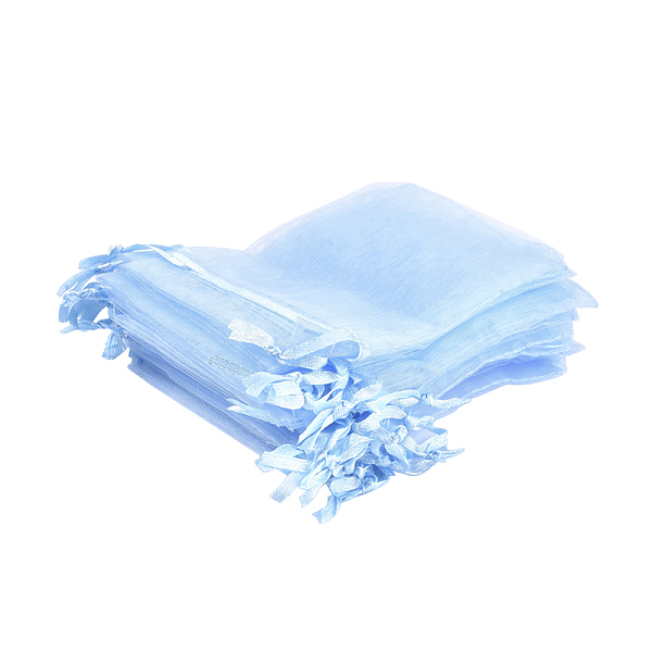 PandaHall Organza Gift Bags, with Drawstring, Rectangle, Light Sky Blue, 12x10cm Organza Rectangle Blue
PandaHall Organza Gift Bags, with Drawstring, Rectangle, Light Sky Blue, 12x10cm Organza Rectangle Blue