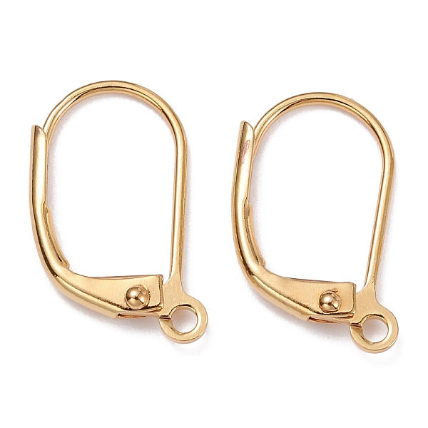 PandaHall Brass Leverback Earring Findings, with Loop, Long-Lasting Plated, Real 18K Gold Plated, 15.5x10x1.5mm, Hole: 1.5mm, Pin: 0.7mm...
PandaHall Brass Leverback Earring Findings, with Loop, Long-Lasting Plated, Real 18K Gold Plated, 15.5x10x1.5mm, Hole: 1.5mm, Pin: 0.7mm...