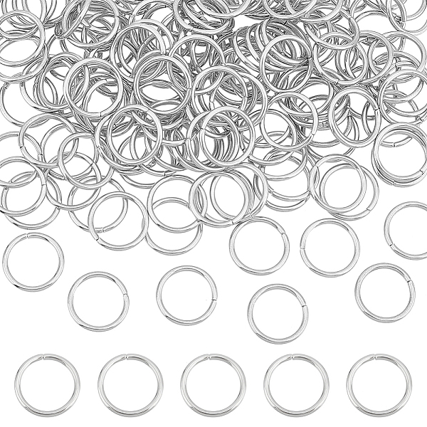 PandaHall Unicraftale 150Pcs 304 Stainless Steel Jump Rings, Closed but Unsoldered, Open Jump Rings, Round Ring, Stainless Steel Color, 15...
PandaHall Unicraftale 150Pcs 304 Stainless Steel Jump Rings, Closed but Unsoldered, Open Jump Rings, Round Ring, Stainless Steel Color, 15...