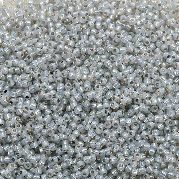 PandaHall TOHO Round Seed Beads, Japanese Seed Beads, (2101) Silver Lined Grey Opal, 11/0, 2.2mm, Hole: 0.8mm, about 50000pcs/pound Glass..., Gray
PandaHall TOHO Round Seed Beads, Japanese Seed Beads, (2101) Silver Lined Grey Opal, 11/0, 2.2mm, Hole: 0.8mm, about 50000pcs/pound Glass..., Gray