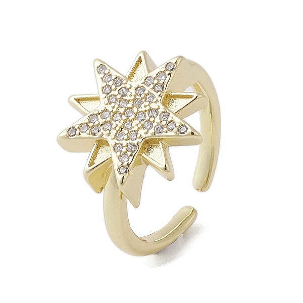 PandaHall Brass with Micro Pave Cubic Zirconia Adjustable Rings, Star, Real 18K Gold Plated, US Size 5 3/4(16.3mm) Brass+Cubic Zirconia...
PandaHall Brass with Micro Pave Cubic Zirconia Adjustable Rings, Star, Real 18K Gold Plated, US Size 5 3/4(16.3mm) Brass+Cubic Zirconia...