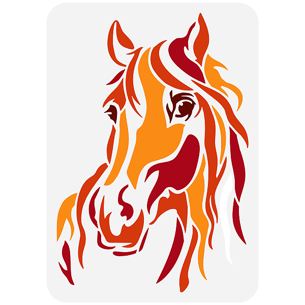 PandaHall Plastic Drawing Painting Stencils Templates, for Painting on Scrapbook Fabric Tiles Floor Furniture Wood, Rectangle, Horse Pattern...
PandaHall Plastic Drawing Painting Stencils Templates, for Painting on Scrapbook Fabric Tiles Floor Furniture Wood, Rectangle, Horse Pattern...