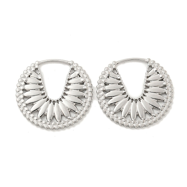 PandaHall 304 Stainless Steel Pendants, Flat Round with Flower Charm, Stainless Steel Color, 24x25x1.5mm, Hole: 13x10.5mm 304 Stainless...
PandaHall 304 Stainless Steel Pendants, Flat Round with Flower Charm, Stainless Steel Color, 24x25x1.5mm, Hole: 13x10.5mm 304 Stainless...