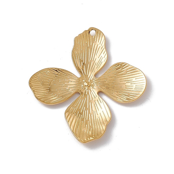 PandaHall Ion Plating(IP) 304 Stainless Steel Pendants, Flower Charms, Real 18K Gold Plated, 45x42x3mm, Hole: 1.8mm 304 Stainless Steel...
PandaHall Ion Plating(IP) 304 Stainless Steel Pendants, Flower Charms, Real 18K Gold Plated, 45x42x3mm, Hole: 1.8mm 304 Stainless Steel...
