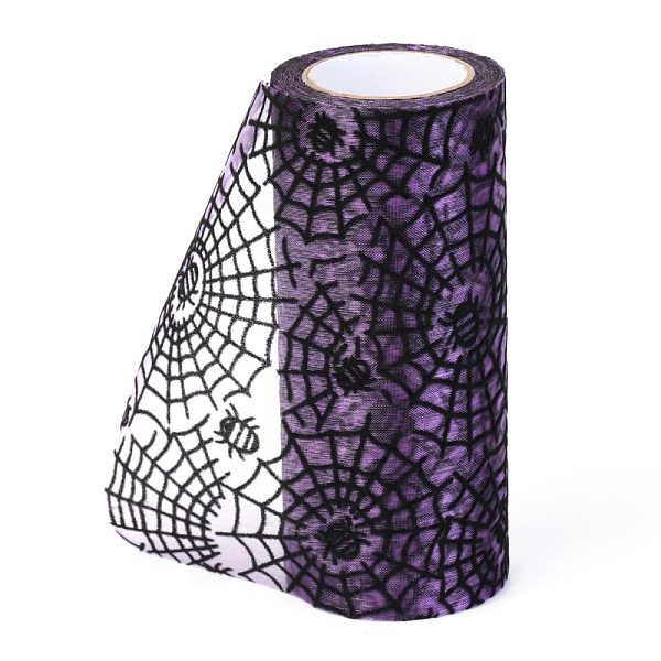 PandaHall Halloween Deco Mesh Ribbons, Tulle Fabric, for DIY Craft Gift Packaging, Home Party Wall Decoration, Spider & Spider Web pattern...
PandaHall Halloween Deco Mesh Ribbons, Tulle Fabric, for DIY Craft Gift Packaging, Home Party Wall Decoration, Spider & Spider Web pattern...