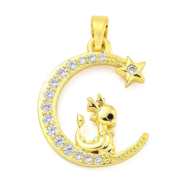 PandaHall Brass Micro Pave Clear Cubic Zirconia Pendant, The 12 Chinese Zodiac, Dragon, 20.5x16.5x2.5mm, Hole: 5x2.8mm Brass+Cubic Zirconia...
PandaHall Brass Micro Pave Clear Cubic Zirconia Pendant, The 12 Chinese Zodiac, Dragon, 20.5x16.5x2.5mm, Hole: 5x2.8mm Brass+Cubic Zirconia...