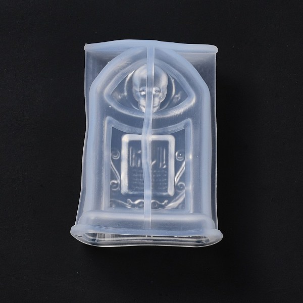 PandaHall DIY Halloween Tombstone Candle Silicone Statue Molds, for Portrait Sculpture Scented Candle Making, White, 9.5x6.5x4cm, Inner...
PandaHall DIY Halloween Tombstone Candle Silicone Statue Molds, for Portrait Sculpture Scented Candle Making, White, 9.5x6.5x4cm, Inner...