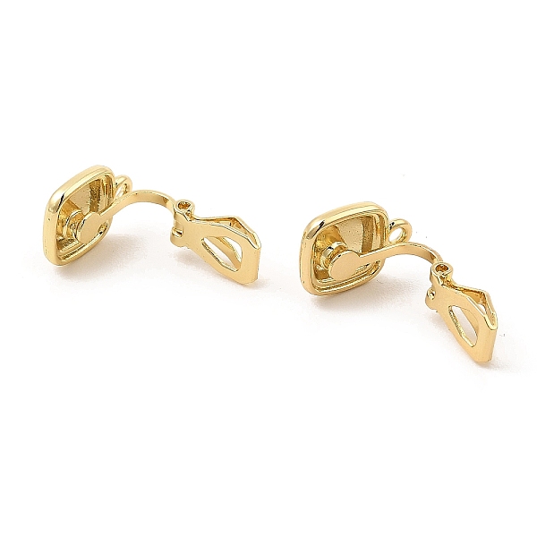 PandaHall Alloy Clip-on Earring Findings, with Horizontal Loops, for Non-pierced Ears, Square, Golden, 13x10x14mm, Hole: 1.6mm Alloy Square
PandaHall Alloy Clip-on Earring Findings, with Horizontal Loops, for Non-pierced Ears, Square, Golden, 13x10x14mm, Hole: 1.6mm Alloy Square
