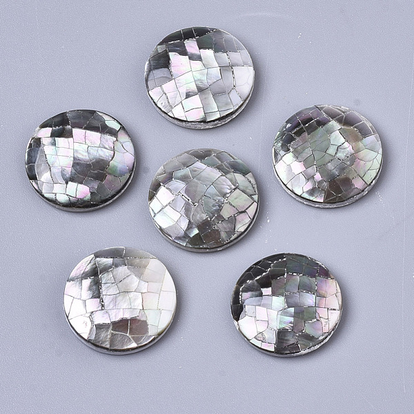 PandaHall Natural Black Lip Shell Cabochons, with Freshwater Shell, Flat Round, Gray, 16x4mm Black Lip Shell Flat Round Gray
PandaHall Natural Black Lip Shell Cabochons, with Freshwater Shell, Flat Round, Gray, 16x4mm Black Lip Shell Flat Round Gray
