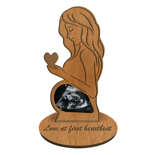 PandaHall Wooden Pregnancy Announcement Stand Frame, 7.87x4.33x0.16 Inch Pregnant Woman Picture Frame Oval's Sign Pregnant Mom Frame for..., Brown
PandaHall Wooden Pregnancy Announcement Stand Frame, 7.87x4.33x0.16 Inch Pregnant Woman Picture Frame Oval's Sign Pregnant Mom Frame for..., Brown