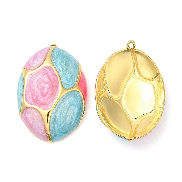 PandaHall Enamel Pendants, with 304 Stainless Steel Finding, Real 18K Gold Plated, Oval Charm, Pink, 32.5x21.5x5.8mm, Hole: 1.2mm Stainless...
PandaHall Enamel Pendants, with 304 Stainless Steel Finding, Real 18K Gold Plated, Oval Charm, Pink, 32.5x21.5x5.8mm, Hole: 1.2mm Stainless...
