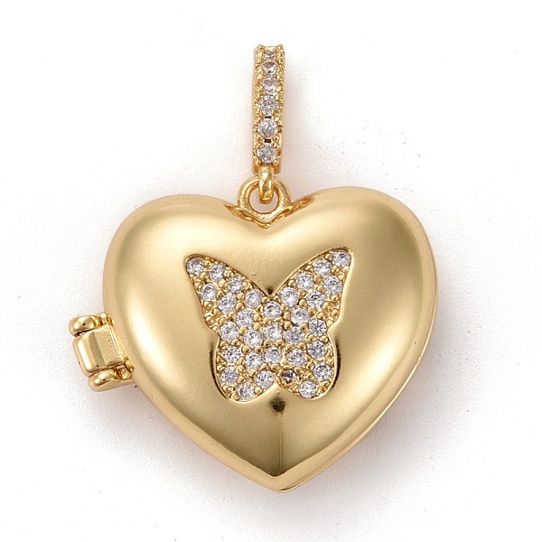 PandaHall Brass Micro Pave Clear Cubic Zirconia Diffuser Locket Pendants, Long-Lasting Plated, Lead Free & Cadmium Free, Heart with...
PandaHall Brass Micro Pave Clear Cubic Zirconia Diffuser Locket Pendants, Long-Lasting Plated, Lead Free & Cadmium Free, Heart with...
