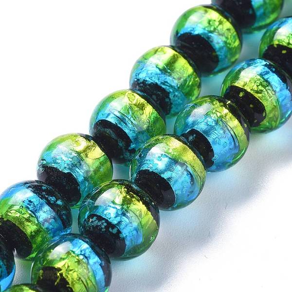 PandaHall Handmade Silver Foil Lampwork Beads, Luminous, Glow in the Dark, Round, Green, 8~8.5mm, Hole: 1.2mm Silver Foil Round Green
PandaHall Handmade Silver Foil Lampwork Beads, Luminous, Glow in the Dark, Round, Green, 8~8.5mm, Hole: 1.2mm Silver Foil Round Green