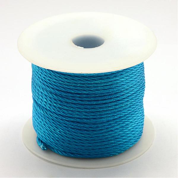 PandaHall Braided Nylon Thread, Dodger Blue, 2mm, about 54.68 yards(50m)/roll Nylon Blue
PandaHall Braided Nylon Thread, Dodger Blue, 2mm, about 54.68 yards(50m)/roll Nylon Blue