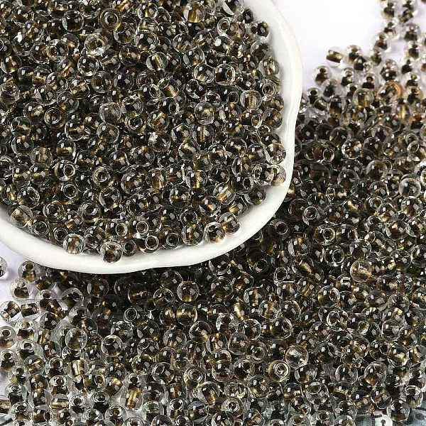 PandaHall Transparent Inside Colours Glass Seed Beads, Round Hole, Round, Coffee, 4x3mm, Hole: 1.4mm, about 6428pcs/pound Glass Brown
PandaHall Transparent Inside Colours Glass Seed Beads, Round Hole, Round, Coffee, 4x3mm, Hole: 1.4mm, about 6428pcs/pound Glass Brown