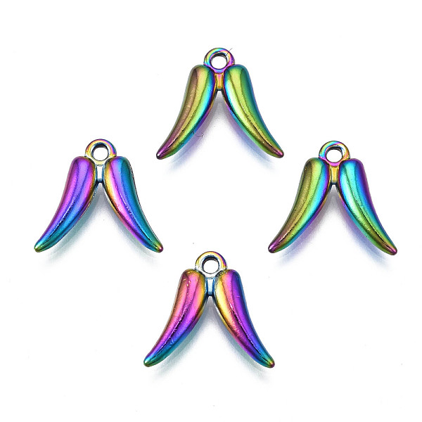 PandaHall Rack Plating Rainbow Color Alloy Charms, Cadmium Free & Nickel Free & Lead Free, Hot Pepper, 13.5x14.5x3mm, Hole: 1.6mm Alloy...
PandaHall Rack Plating Rainbow Color Alloy Charms, Cadmium Free & Nickel Free & Lead Free, Hot Pepper, 13.5x14.5x3mm, Hole: 1.6mm Alloy...
