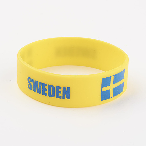 PandaHall Silicone Wristbands Bracelets, Cord Bracelets, Sweden, Yellow, 8 inch(20.2cm), 19x2mm Silicone Yellow
PandaHall Silicone Wristbands Bracelets, Cord Bracelets, Sweden, Yellow, 8 inch(20.2cm), 19x2mm Silicone Yellow