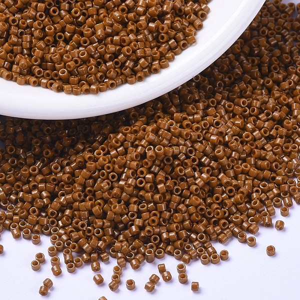 PandaHall MIYUKI Delica Beads, Cylinder, Japanese Seed Beads, 11/0, (DB2109) Duracoat Dyed Opaque Sienna, 1.3x1.6mm, Hole: 0.8mm, about..., Brown
PandaHall MIYUKI Delica Beads, Cylinder, Japanese Seed Beads, 11/0, (DB2109) Duracoat Dyed Opaque Sienna, 1.3x1.6mm, Hole: 0.8mm, about..., Brown