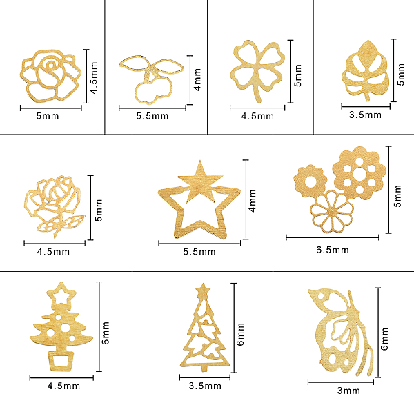 PandaHall OLYCRAFT 25g Plant Themed Resin Filler 10-Shape Brass Epoxy Resin Supplies UV Resin Filling Accessories for Nail Crafts and Resin...
PandaHall OLYCRAFT 25g Plant Themed Resin Filler 10-Shape Brass Epoxy Resin Supplies UV Resin Filling Accessories for Nail Crafts and Resin...