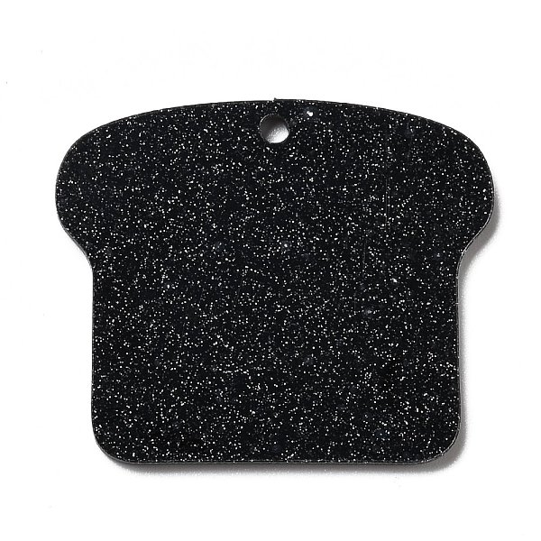 PandaHall Acrylic Pendants, with Glitter Powder, for DIY Making Keychain, Toast, Black, 49.5x41.5x2mm, Hole: 3mm Acrylic Others Black
PandaHall Acrylic Pendants, with Glitter Powder, for DIY Making Keychain, Toast, Black, 49.5x41.5x2mm, Hole: 3mm Acrylic Others Black