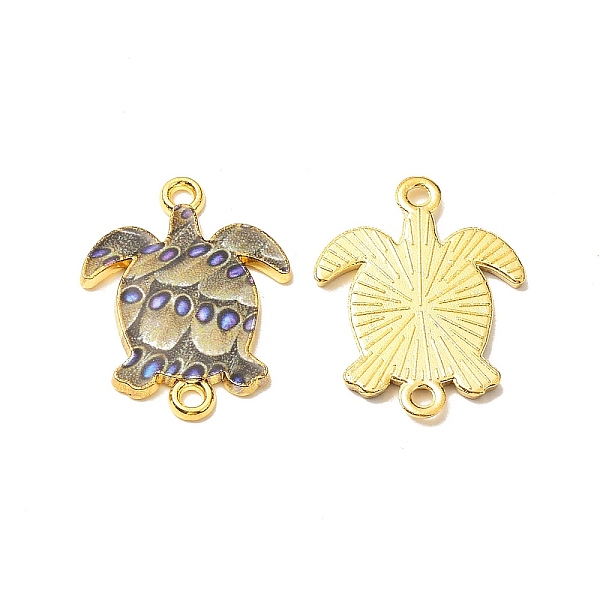 PandaHall Printed Alloy Connector Charms, Sea Turtle Links, Cadmium Free & Nickel Free & Lead Free, Golden, Blue Violet...
PandaHall Printed Alloy Connector Charms, Sea Turtle Links, Cadmium Free & Nickel Free & Lead Free, Golden, Blue Violet...