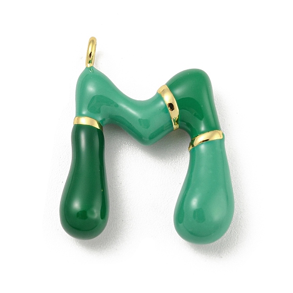 PandaHall Brass Enamel Pendants, Long-Lasting Plated, Cadmium Free & Lead Free, Real 18K Gold Plated, Letter Charm, Letter M, 23x18.5x5.5mm...
PandaHall Brass Enamel Pendants, Long-Lasting Plated, Cadmium Free & Lead Free, Real 18K Gold Plated, Letter Charm, Letter M, 23x18.5x5.5mm...