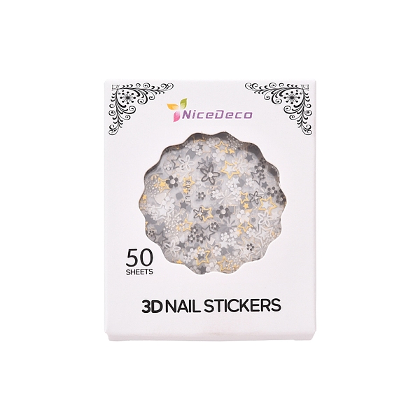 PandaHall Nail Art Stickers Decals, Self Adhesive, for Nail Tips Decorations, Flower Pattern, Mixed Color, 63x53mm, 30sheets/set Plastic..., Multicolor
PandaHall Nail Art Stickers Decals, Self Adhesive, for Nail Tips Decorations, Flower Pattern, Mixed Color, 63x53mm, 30sheets/set Plastic..., Multicolor