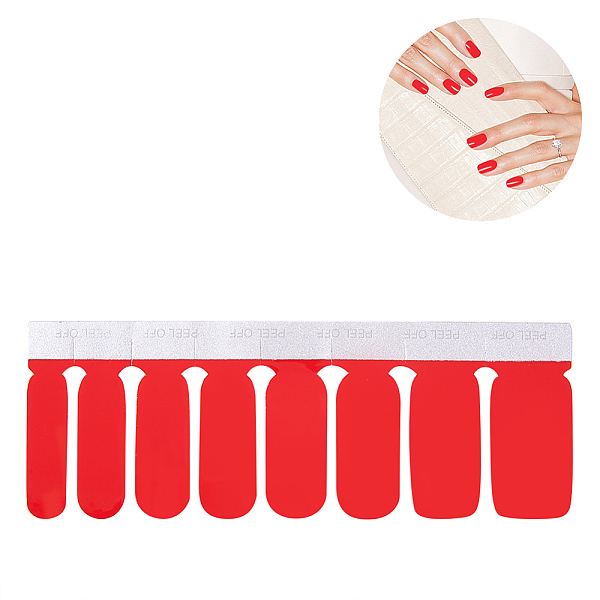 PandaHall Solid Color Full Cover Best Nail Stickers, Self-adhesive, for Women Girls Manicure Nail Art Decoration, Red, 10.9x3.9cm Paper...
PandaHall Solid Color Full Cover Best Nail Stickers, Self-adhesive, for Women Girls Manicure Nail Art Decoration, Red, 10.9x3.9cm Paper...