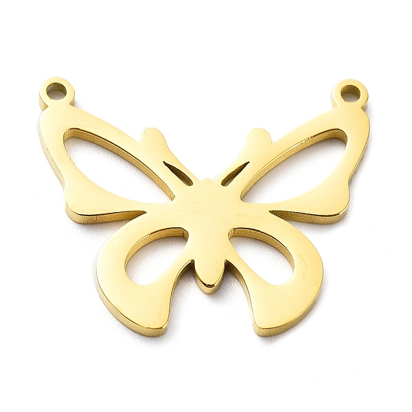 PandaHall 304 Stainless Steel Pendants, Laser Cut, Butterfly Charm, Golden, 18x21x1mm, Hole: 1.2mm 304 Stainless Steel Butterfly
PandaHall 304 Stainless Steel Pendants, Laser Cut, Butterfly Charm, Golden, 18x21x1mm, Hole: 1.2mm 304 Stainless Steel Butterfly