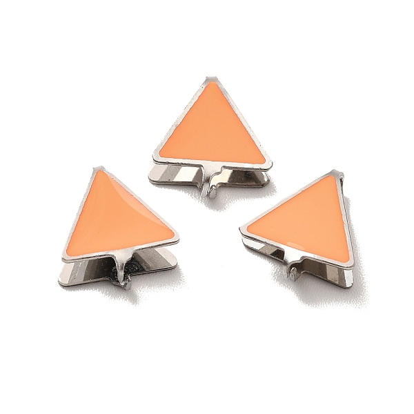 PandaHall 304 Stainless Steel Snap on Bails, with Enamel, Triangle, Stainless Steel Color, Light Salmon, 11x10x3mm, Pin: 0.9mm 304 Stainless...
PandaHall 304 Stainless Steel Snap on Bails, with Enamel, Triangle, Stainless Steel Color, Light Salmon, 11x10x3mm, Pin: 0.9mm 304 Stainless...
