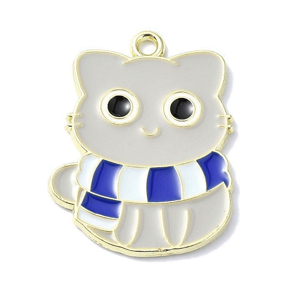 PandaHall Alloy Enamel Pendants, Golden, Cat with Scarf Charm, Blue, 28x21.5x1.5mm, Hole: 2mm Alloy+Enamel Cat Shape Blue
PandaHall Alloy Enamel Pendants, Golden, Cat with Scarf Charm, Blue, 28x21.5x1.5mm, Hole: 2mm Alloy+Enamel Cat Shape Blue