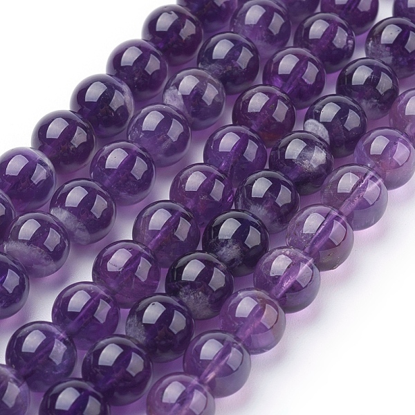 PandaHall Natural Amethyst Beads Strands, Round, Indigo, 8mm, Hole: 1mm, about 22~24pcs/strand, 7.6 inch Amethyst Round Purple
PandaHall Natural Amethyst Beads Strands, Round, Indigo, 8mm, Hole: 1mm, about 22~24pcs/strand, 7.6 inch Amethyst Round Purple