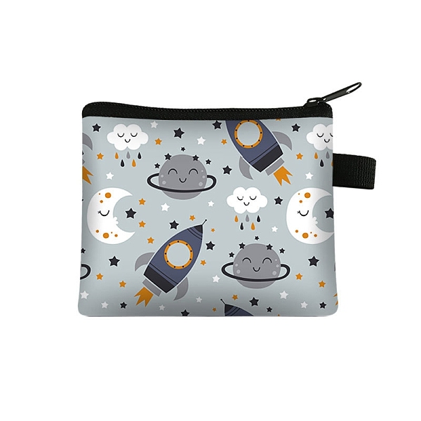 PandaHall Rectangle Printed Polyester Wallet Zipper Purse, for Kechain, Card Storage, Rocket, 11x13.5cm Polyester Rocket
PandaHall Rectangle Printed Polyester Wallet Zipper Purse, for Kechain, Card Storage, Rocket, 11x13.5cm Polyester Rocket