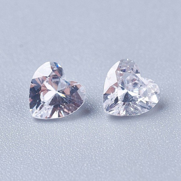 PandaHall Cubic Zirconia Pointed Back Cabochons, Heart, Faceted, Clear, 5x5x3mm Cubic Zirconia Heart Clear
PandaHall Cubic Zirconia Pointed Back Cabochons, Heart, Faceted, Clear, 5x5x3mm Cubic Zirconia Heart Clear