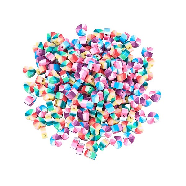 PandaHall 200Pcs 2 Colors Handmade Polymer Clay Beads, Heart, Mixed Color, 10x11x5mm, Hole: 1.6mm, 100pcs/color Polymer Clay Heart..., Multicolor
PandaHall 200Pcs 2 Colors Handmade Polymer Clay Beads, Heart, Mixed Color, 10x11x5mm, Hole: 1.6mm, 100pcs/color Polymer Clay Heart..., Multicolor