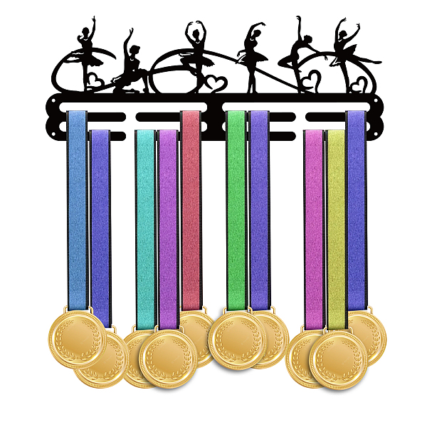PandaHall Sports Theme Iron Medal Hanger Holder Display Wall Rack, with Screws, Ballet Pattern, 150x400mm Iron Sports
PandaHall Sports Theme Iron Medal Hanger Holder Display Wall Rack, with Screws, Ballet Pattern, 150x400mm Iron Sports