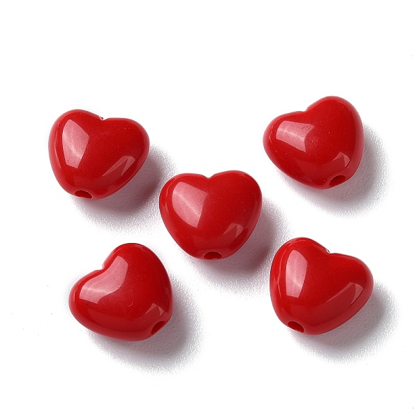 PandaHall Opaque Acrylic Beads, Heart, FireBrick, 9x10x5.5mm, Hole: 1.5mm Acrylic Heart Red
PandaHall Opaque Acrylic Beads, Heart, FireBrick, 9x10x5.5mm, Hole: 1.5mm Acrylic Heart Red
