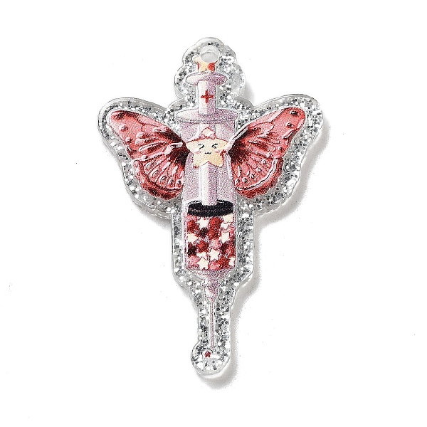 PandaHall Acrylic Relief Pendants, Butterfly, Cross, 42x27x2.5mm, Hole: 1.9mm Acrylic Cross
PandaHall Acrylic Relief Pendants, Butterfly, Cross, 42x27x2.5mm, Hole: 1.9mm Acrylic Cross
