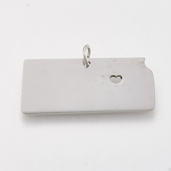 PandaHall 201 Stainless Steel Pendants, Map of Kansas, Stainless Steel Color, 14x30x1mm, Hole: 3mm 201 Stainless Steel Others
PandaHall 201 Stainless Steel Pendants, Map of Kansas, Stainless Steel Color, 14x30x1mm, Hole: 3mm 201 Stainless Steel Others