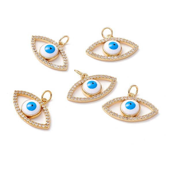 PandaHall Brass Micro Pave Clear Cubic Zirconia Pendants, with Enamel and Jump Ring, Long-Lasting Plated, Lead Free & Cadmium Free & Nickel...
PandaHall Brass Micro Pave Clear Cubic Zirconia Pendants, with Enamel and Jump Ring, Long-Lasting Plated, Lead Free & Cadmium Free & Nickel...
