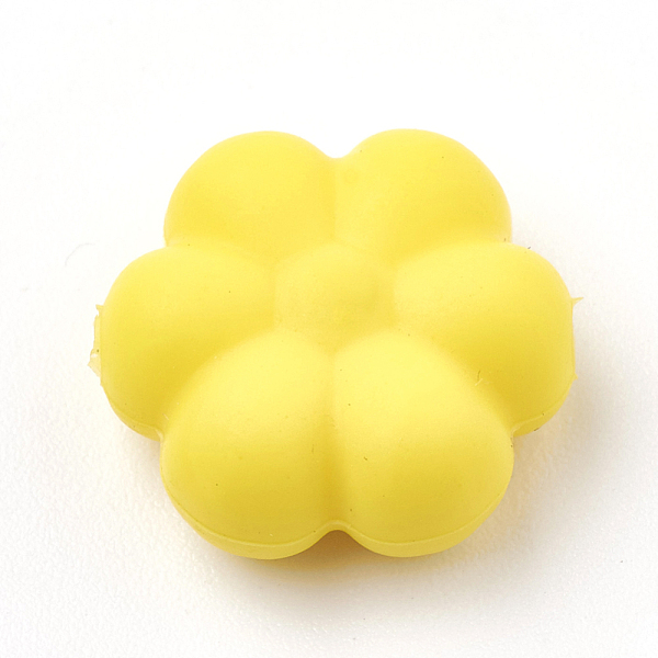 PandaHall Food Grade Eco-Friendly Silicone Beads, Chewing Beads For Teethers, DIY Nursing Necklaces Making, Flowerr, Yellow, 14x13x6mm, Hole...
PandaHall Food Grade Eco-Friendly Silicone Beads, Chewing Beads For Teethers, DIY Nursing Necklaces Making, Flowerr, Yellow, 14x13x6mm, Hole...