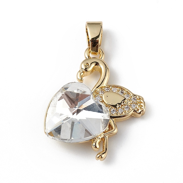 PandaHall Real 18K Gold Plated Rack Plating Brass Micro Pave Clear Cubic Zirconia Pendants, with Glass, Long-Lasting Plated, Cadmium Free &...
PandaHall Real 18K Gold Plated Rack Plating Brass Micro Pave Clear Cubic Zirconia Pendants, with Glass, Long-Lasting Plated, Cadmium Free &...