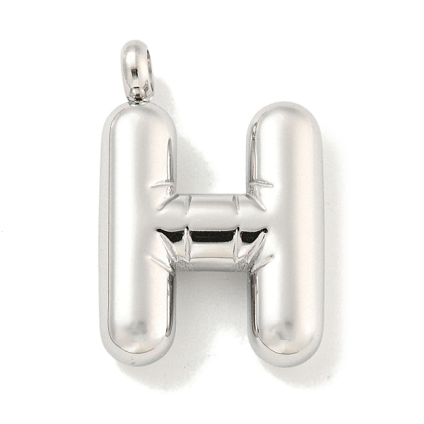 PandaHall 304 Stainless Steel Pendants, Letter Charm, Stainless Steel Color, Letter H, 25.5x17x5.5mm, Hole: 3mm 304 Stainless Steel Letter H
PandaHall 304 Stainless Steel Pendants, Letter Charm, Stainless Steel Color, Letter H, 25.5x17x5.5mm, Hole: 3mm 304 Stainless Steel Letter H