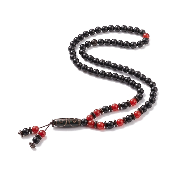 PandaHall Buddhist Necklace, Natural Agate Oval Pendant Necklace, Natural Wood & Red Agate Carnelian Beads Jewelry for Women, Black, 23.62...
PandaHall Buddhist Necklace, Natural Agate Oval Pendant Necklace, Natural Wood & Red Agate Carnelian Beads Jewelry for Women, Black, 23.62...